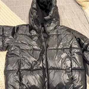 Black All in Motion Puffer Jacket